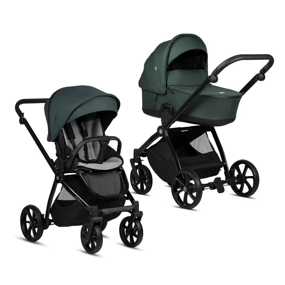 Коляска універсальна 2в1 Tutis Mio3 plus 1502240 Pacific Green фото 6 Коляска універсальна 2в1 Tutis Mio3 plus 1502240 Pacific Green фото 6
