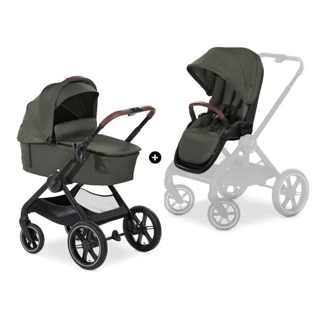 Коляска універсальна 2в1 Hauck Walk N Care Air 16549-2 Dark Olive фото 6 Коляска універсальна 2в1 Hauck Walk N Care Air 16549-2 Dark Olive фото 6