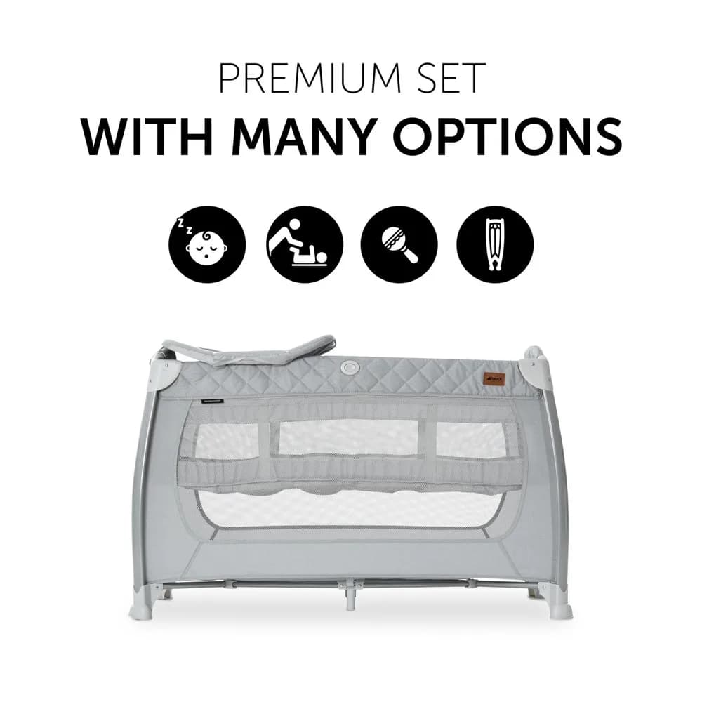Манеж Hauck Play N Relax 60011-5 Quilted Grey фото 6 Манеж Hauck Play N Relax 60011-5 Quilted Grey фото 6