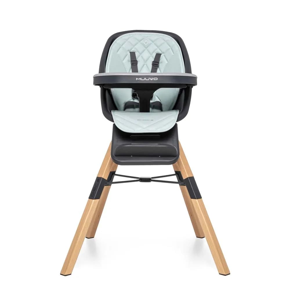 Стільчик для годування Muuvo Choc2 M-CHOC-2-MINT Mint фото 3 Стільчик для годування Muuvo Choc2 M-CHOC-2-MINT Mint фото 3