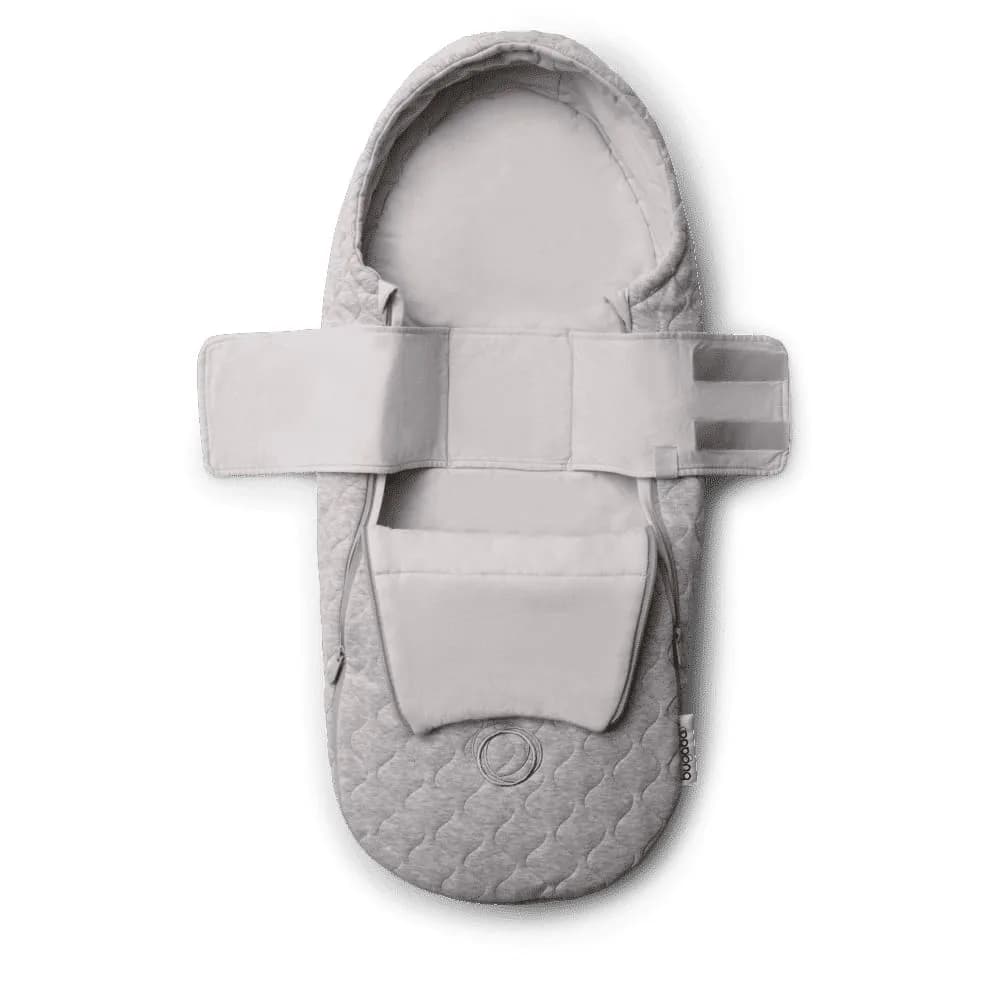 Конверт в коляску Bugaboo 80215GM01 Light Grey Melange фото 2 Конверт в коляску Bugaboo 80215GM01 Light Grey Melange фото 2