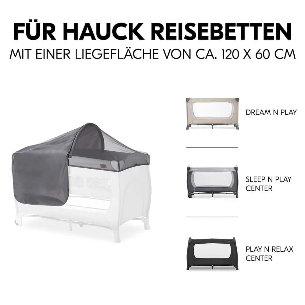 Сетка для детского манежа Hauck Travel Bed Canopy Grey 59920-4 фото 2 Сетка для детского манежа Hauck Travel Bed Canopy Grey 59920-4 фото 2