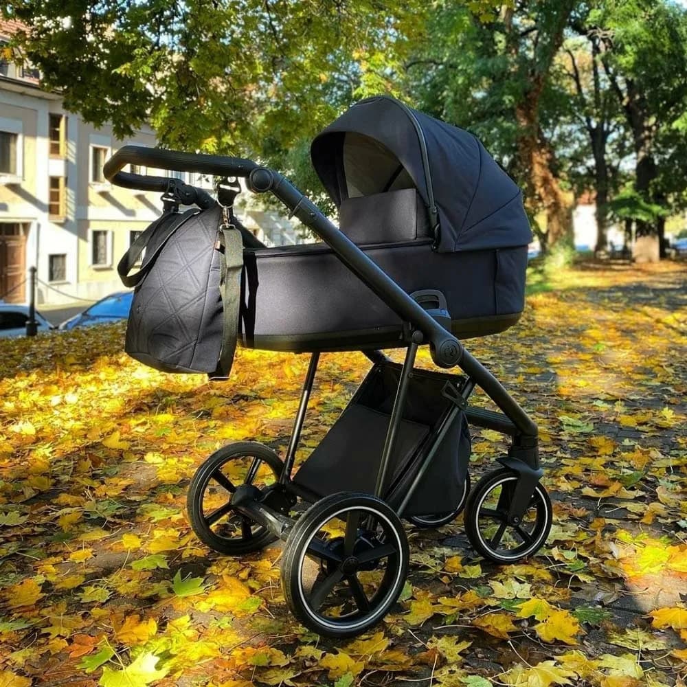 Коляска универсальная 2в1 Roan Ivi 2.0 R-I-TB True Black фото 3