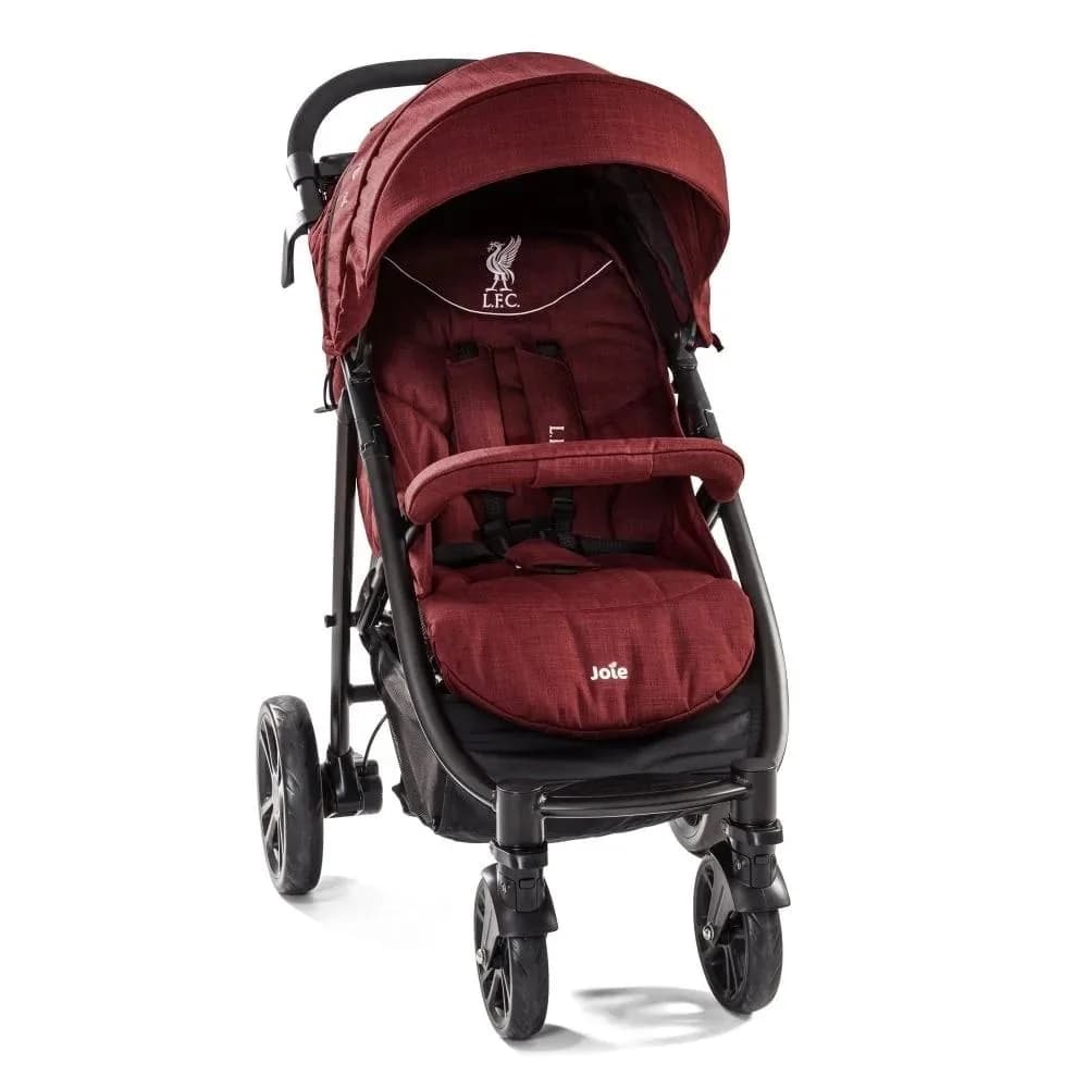 Коляска прогулочная Joie Litetrax 4 Flex Liverpool FC Red Liverbird S1112UBLFC000 фото 2