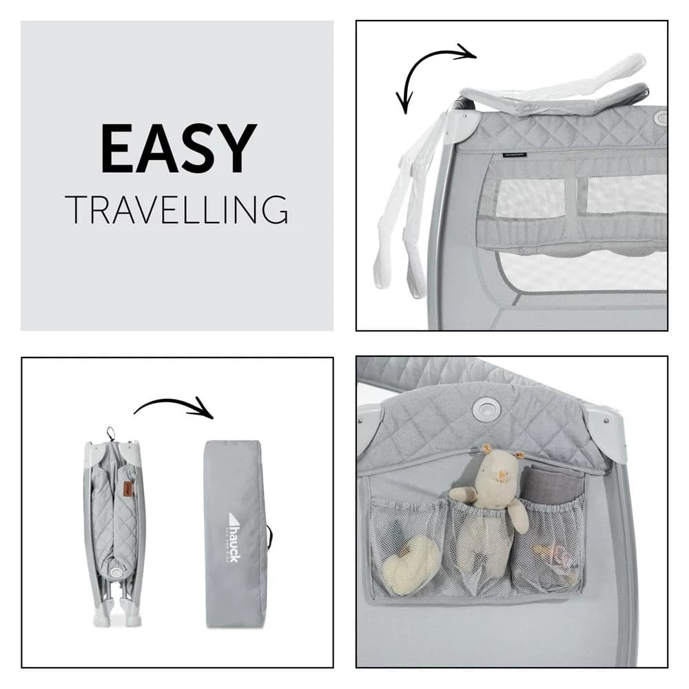 Манеж Hauck Play N Relax 60011-5 Quilted Grey фото 3