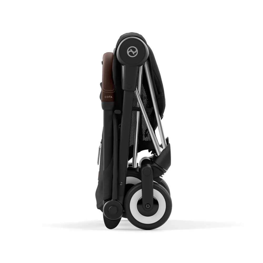 Коляска прогулянкова Cybex Coya 2023 Chrome Dark Brown 522004385 Sepia Black фото 2