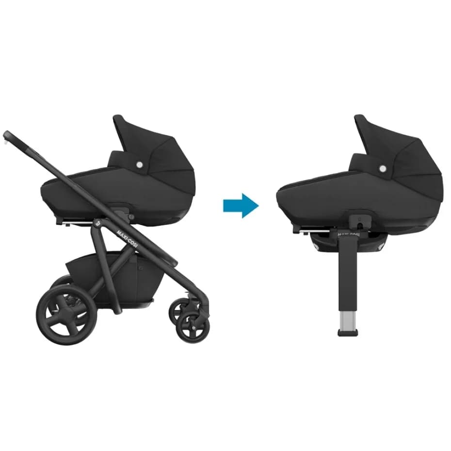 Автолюлька Maxi-Cosi Jade 1510672110 Essential Black фото 4