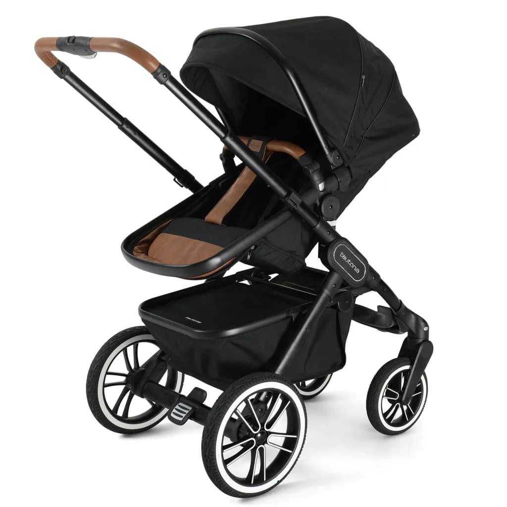 Коляска универсальная 2в1 Teutonia Trio Urban Black 72156 фото 2