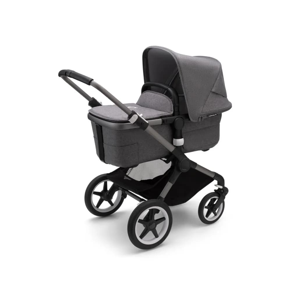 Коляска універсальна 2в1 BUGABOO FOX 3 GRAPHITE/GREY MELANGE 2306010001 фото 3
