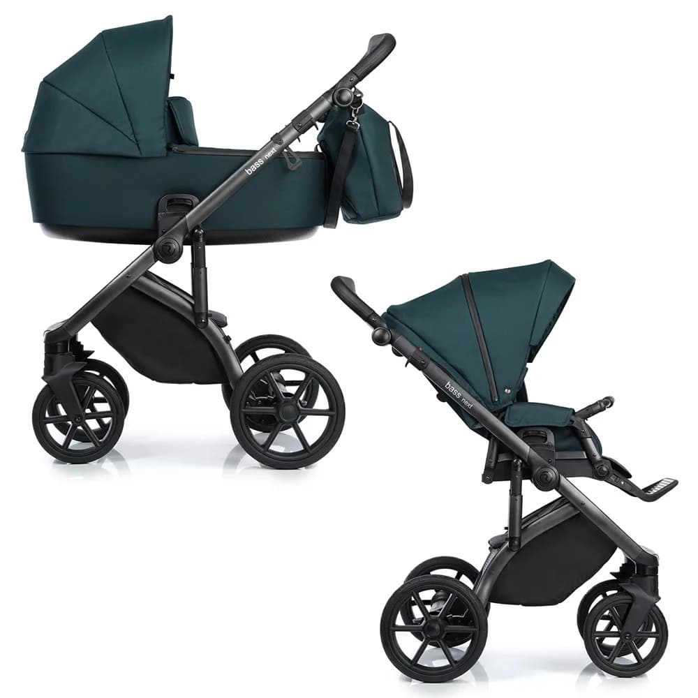 Коляска универсальная 2в1 ROAN Bass next R-BN-EM Emerald mood фото 2