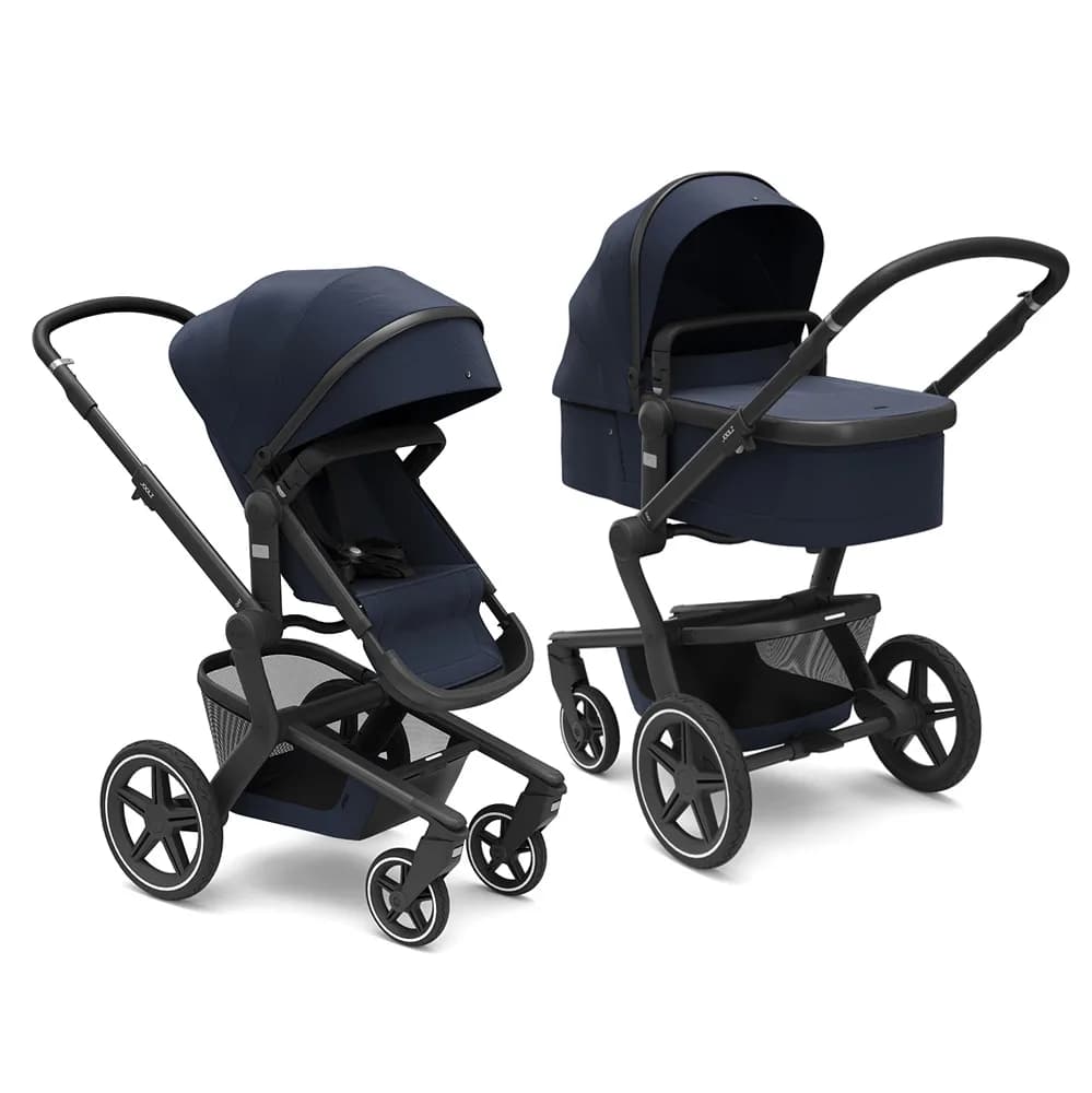 Коляска универсальная 2в1 Joolz Day+ Tailor Classic blue black/white фото 2