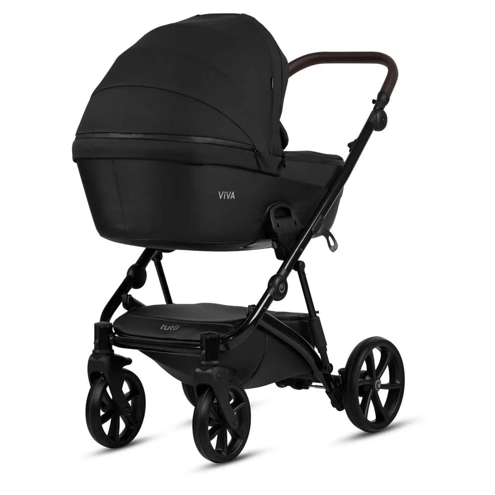Коляска универсальная 2в1 Tutis Viva 5+ Essential 1452070 Caviar фото 2