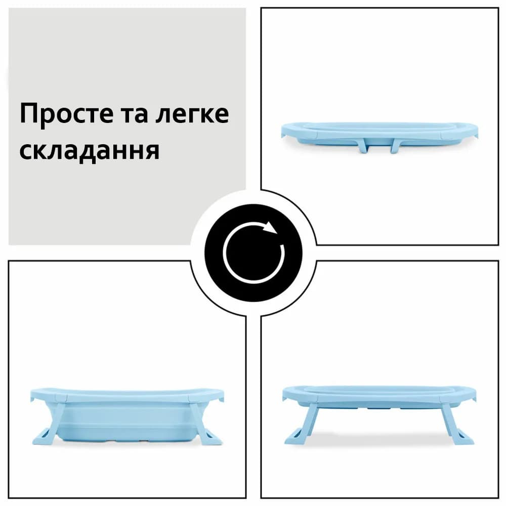Ванна складная Hauck Wash N Fold M 72701-0 Sage фото 2