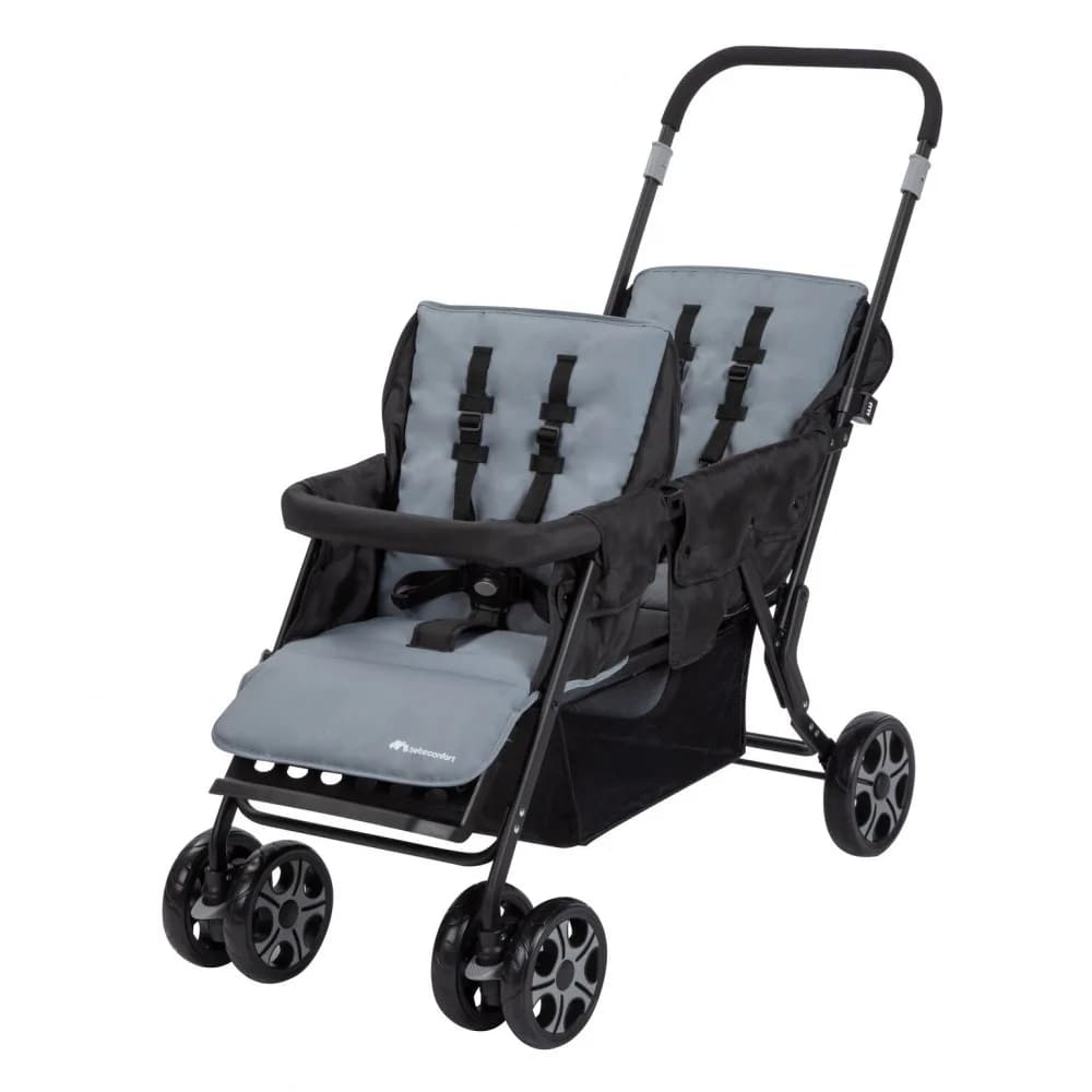 Коляска для двойни Bebe Confort Teamy 1151060210 Shadow Block фото 4