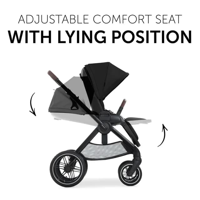 Коляска універсальна 2в1 Hauck Walk N Care Air 16547-8 Black фото 6