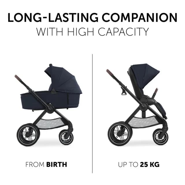 Коляска універсальна 2в1 Hauck Walk N Care 16545-4 Dark Navy Blue фото 3