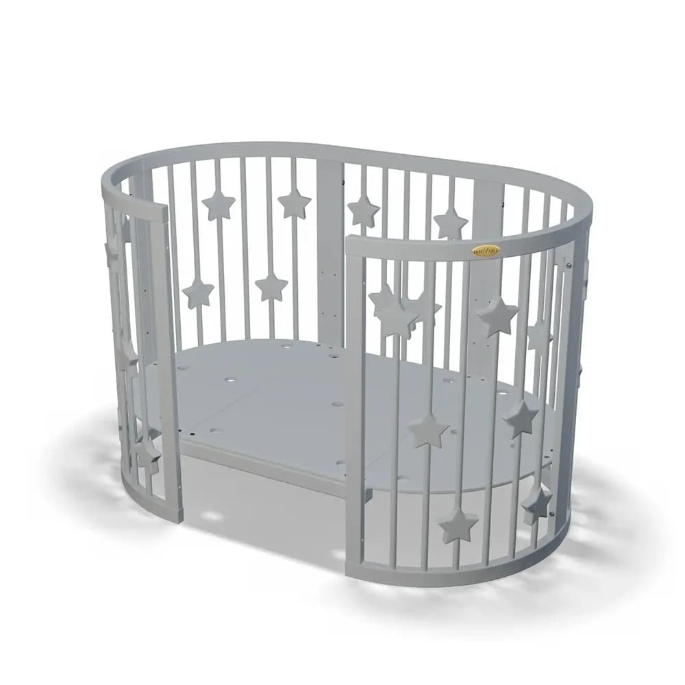 Ліжко-трансформер 9в1 IngVart Smart bed Round зірки 1359001 фото 2