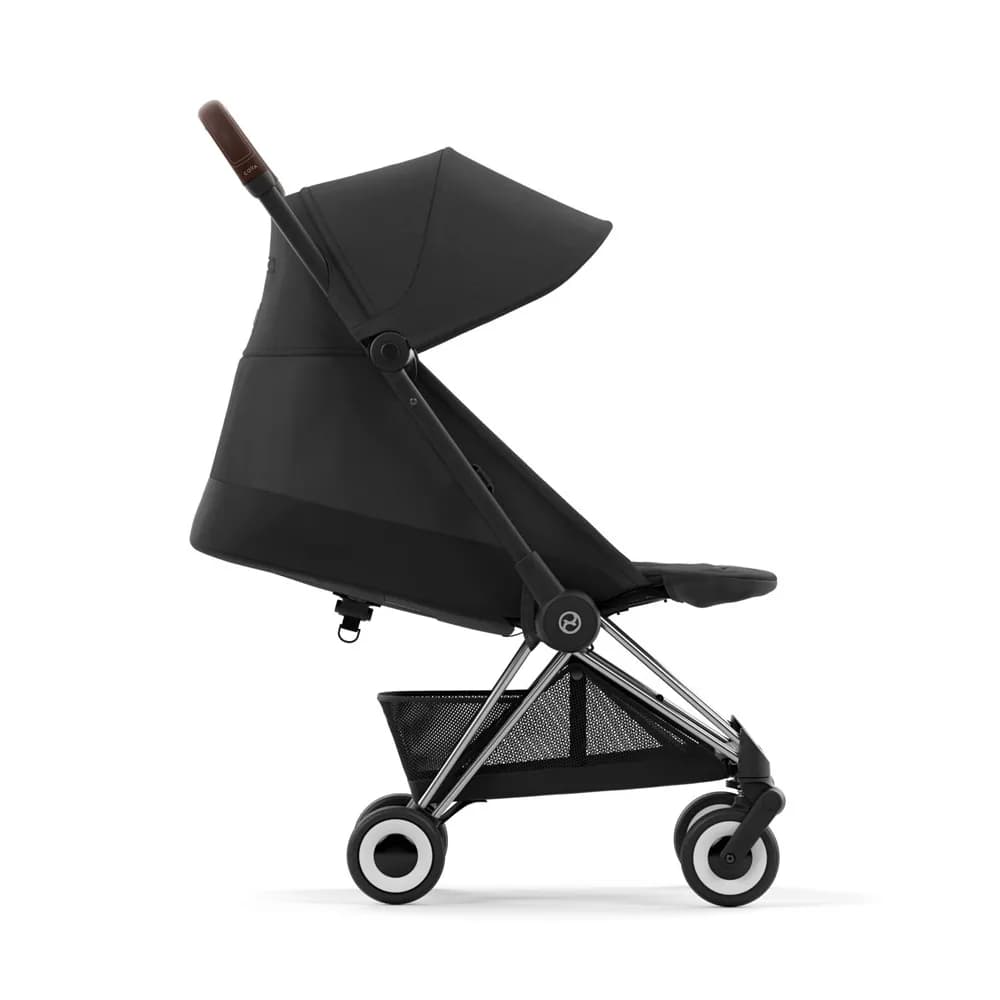 Коляска прогулянкова Cybex Coya 2023 Chrome Dark Brown 522004385 Sepia Black фото 4