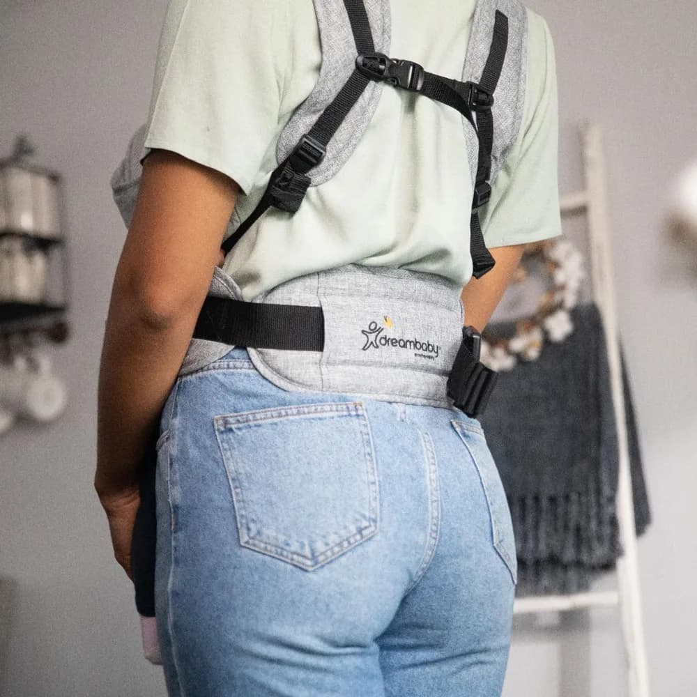 Рюкзак-переноска DreamBaby Oxford Denim Grey G265 фото 4