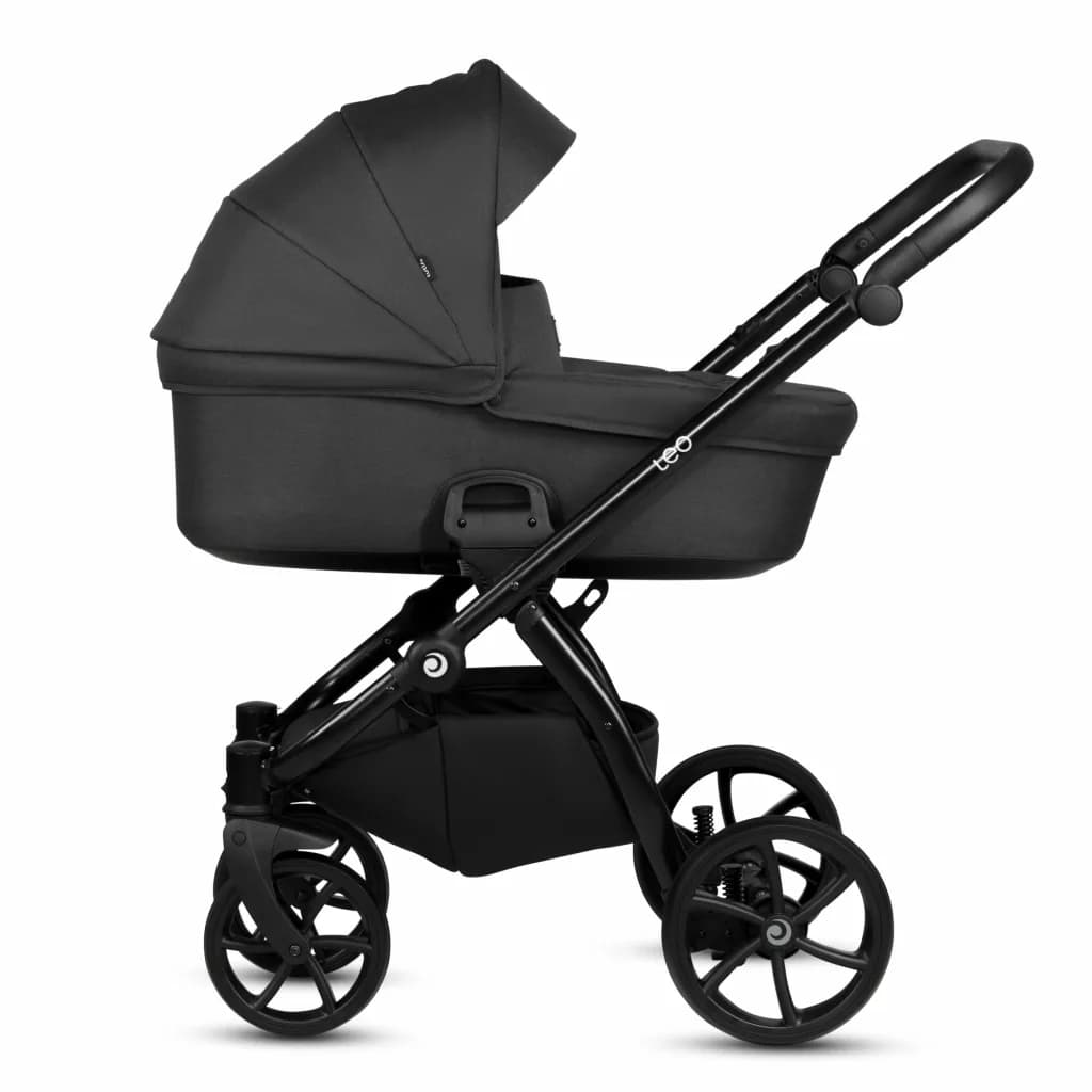 Коляска універсальна 2в1 Tutis Leo 1222020 Black фото 3