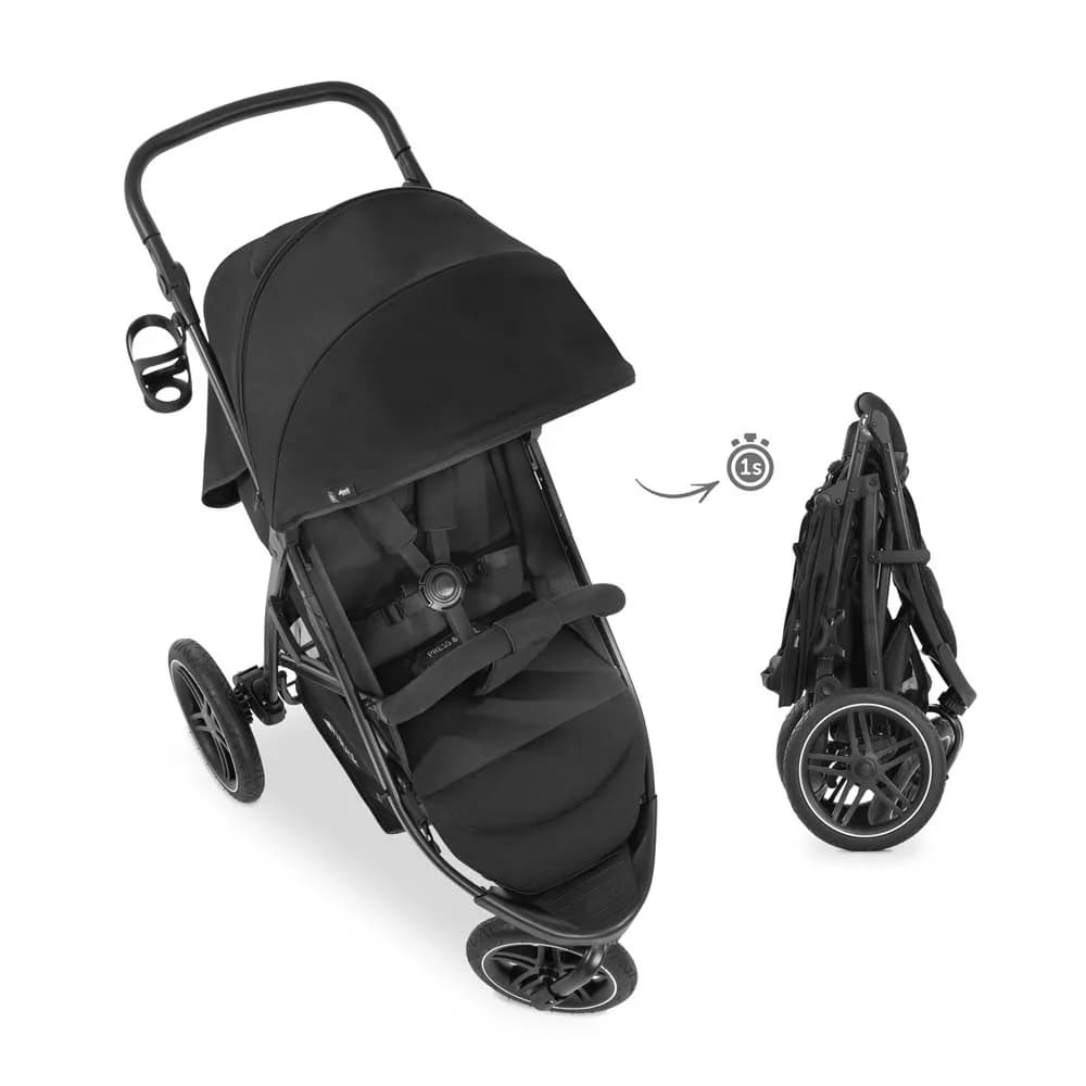 Коляска прогулянкова Hauck Rapid 3R 14854-9 Black фото 4