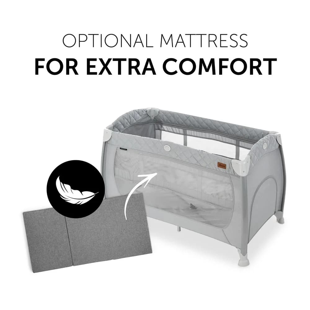 Манеж Hauck Play N Relax 60011-5 Quilted Grey фото 2