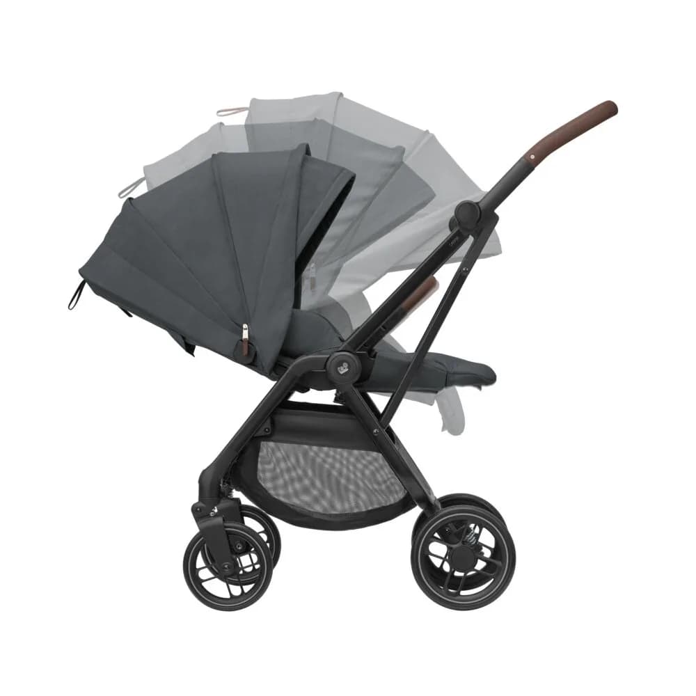Коляска прогулочная Maxi-Cosi Leona 2 Luxe Twillic Graphite 1204204110 фото 2