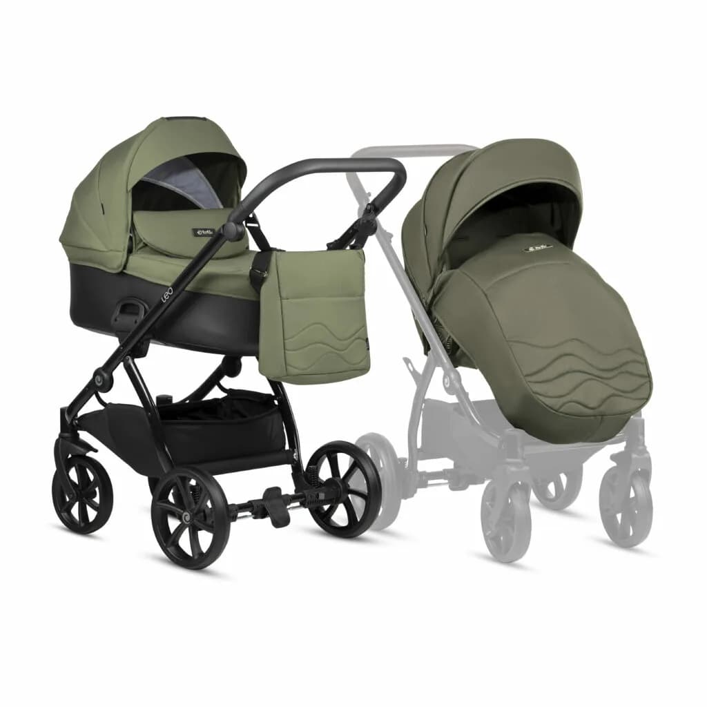 Коляска универсальная 2в1 Tutis Leo+ 2024 1222302 Green фото 3