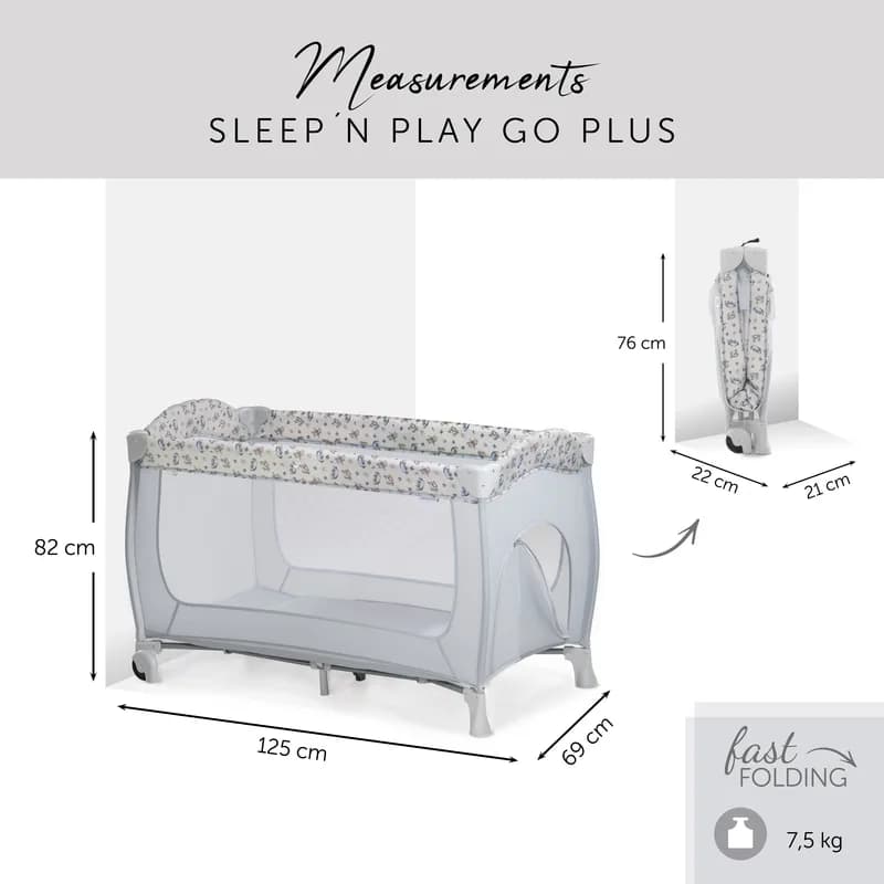 Манеж Hauck Sleep N Play Go Plus 60083-2 Pooh Exploring фото 6