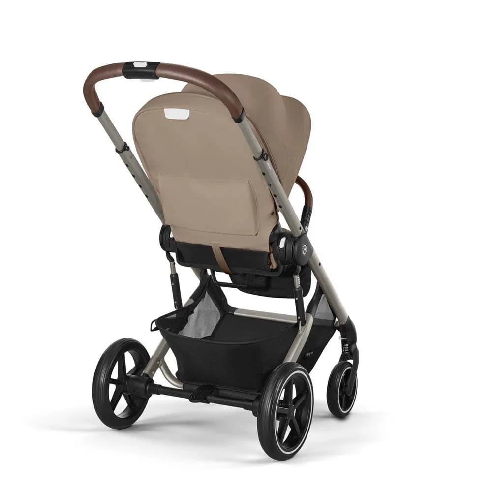 Коляска прогулочная Cybex Balios S Lux TPE Almond Beige 524001211 фото 3
