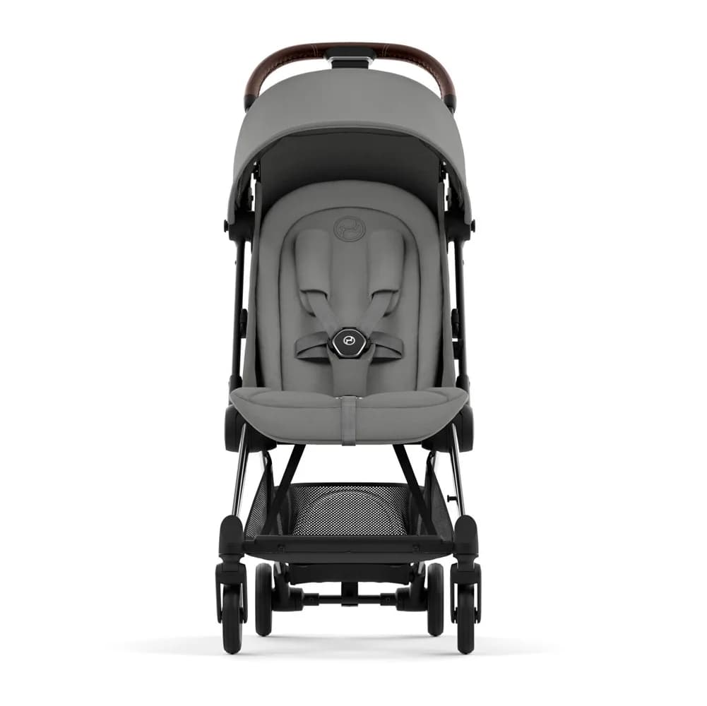 Коляска прогулочная Cybex Coya Chrome Dark Brown 522004395 Mirage Grey фото 4