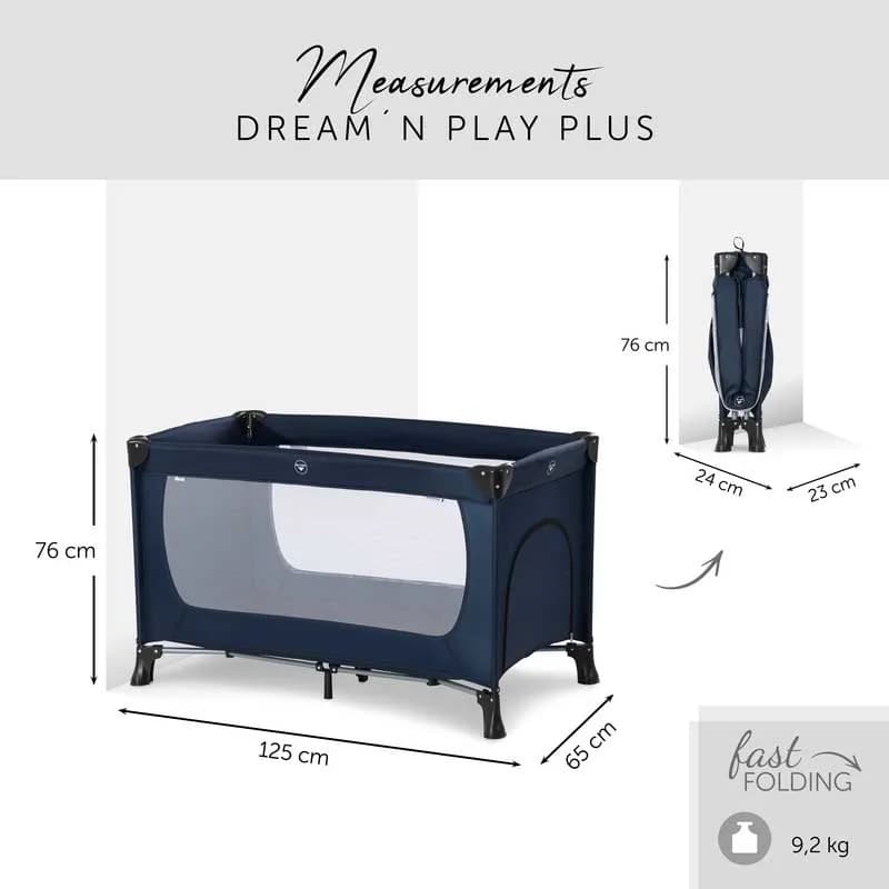 Манеж Hauck Dream N Play Plus 60366-6 Navy/Aqua фото 3