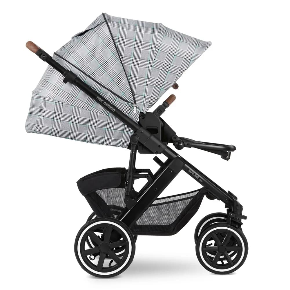 Коляска універсальна 2в1 ABC Design SALSA4 AIR FASHION Smaragd 1200228/2008 фото 5