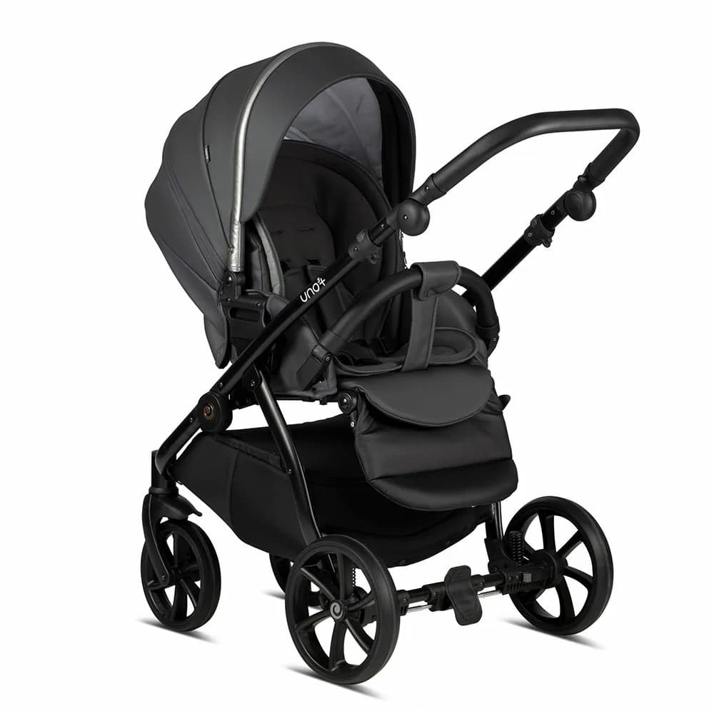 Коляска универсальная 2в1 Tutis Uno3+ Leather 1072166 Licorice фото 5