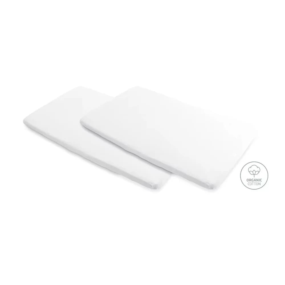 Простыни к кроватке-манежу Maxi-Cosi Calao Light 2 шт 2009431111 White фото 2
