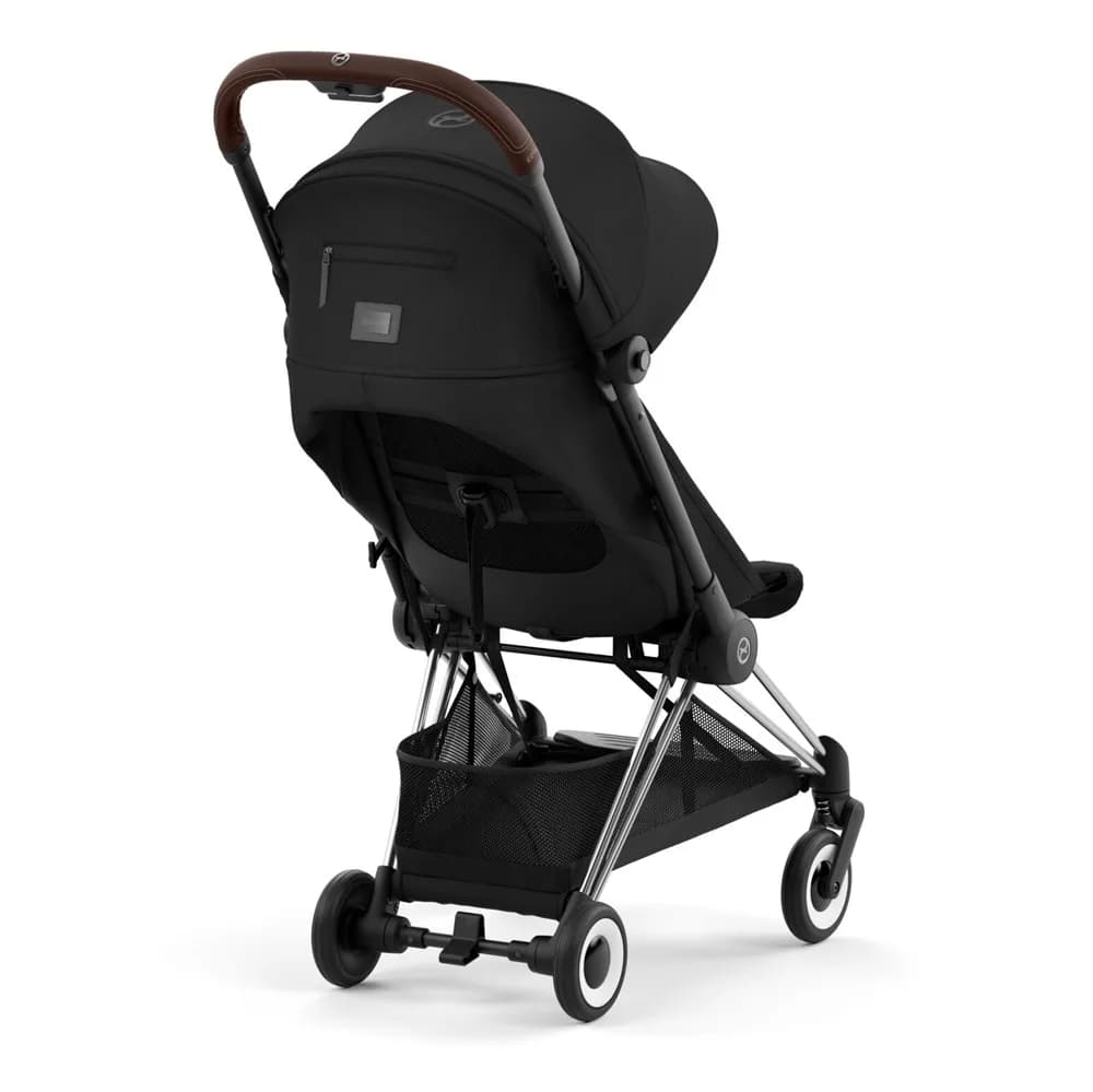 Коляска прогулянкова Cybex Coya 2023 Chrome Dark Brown 522004385 Sepia Black фото 6