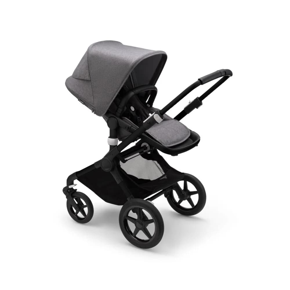 Коляска універсальна 2в1 BUGABOO FOX3, BLACK/GREY MELANGE 2306010002 фото 3