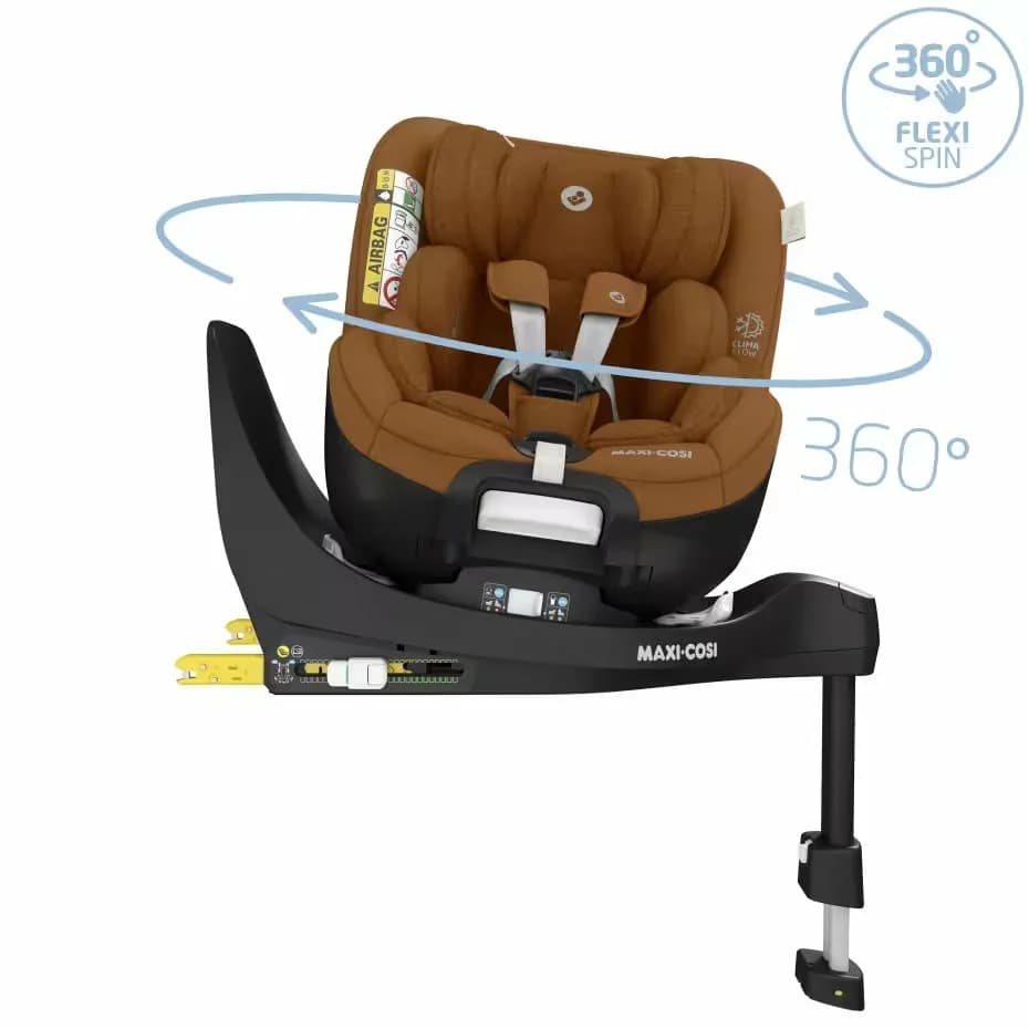 Автокрісло Maxi-Cosi Mica Pro Eco i-Size Authentic Cognac 8515650110 фото 3