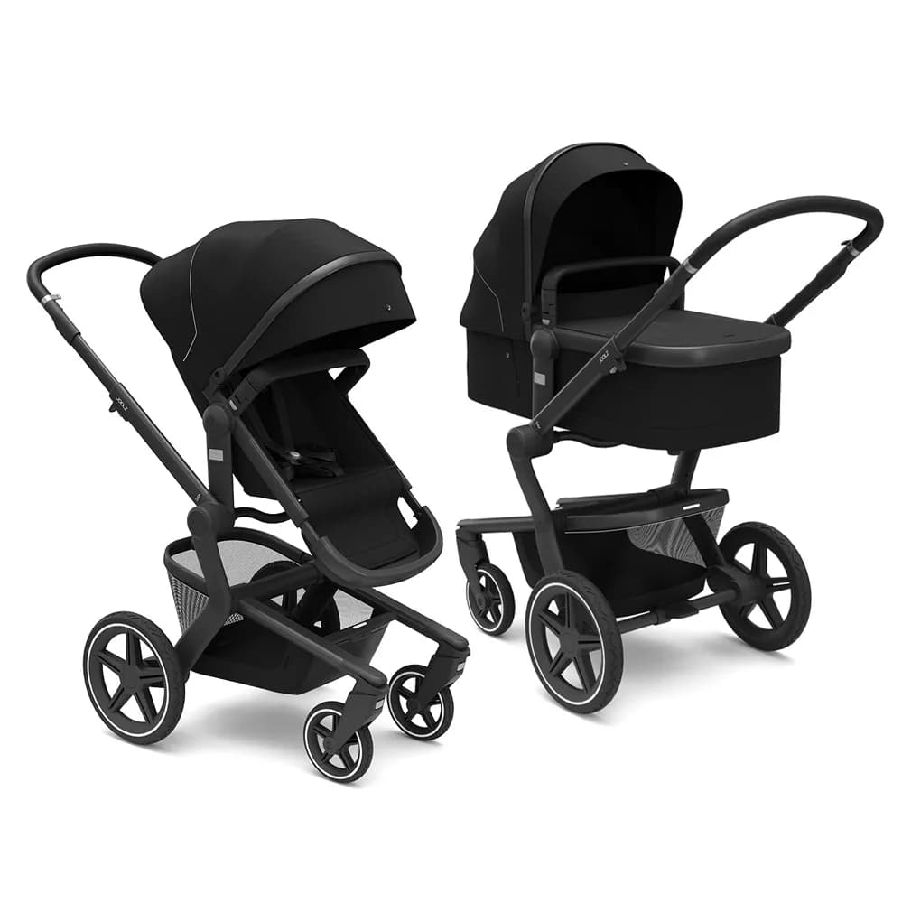 Коляска универсальная 2в1 Joolz Day+ Tailor Brilliant Black black/white фото 3