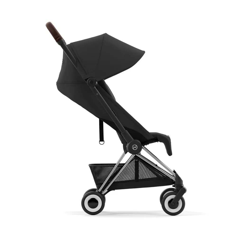 Коляска прогулянкова Cybex Coya 2023 Chrome Dark Brown 522004385 Sepia Black фото 5