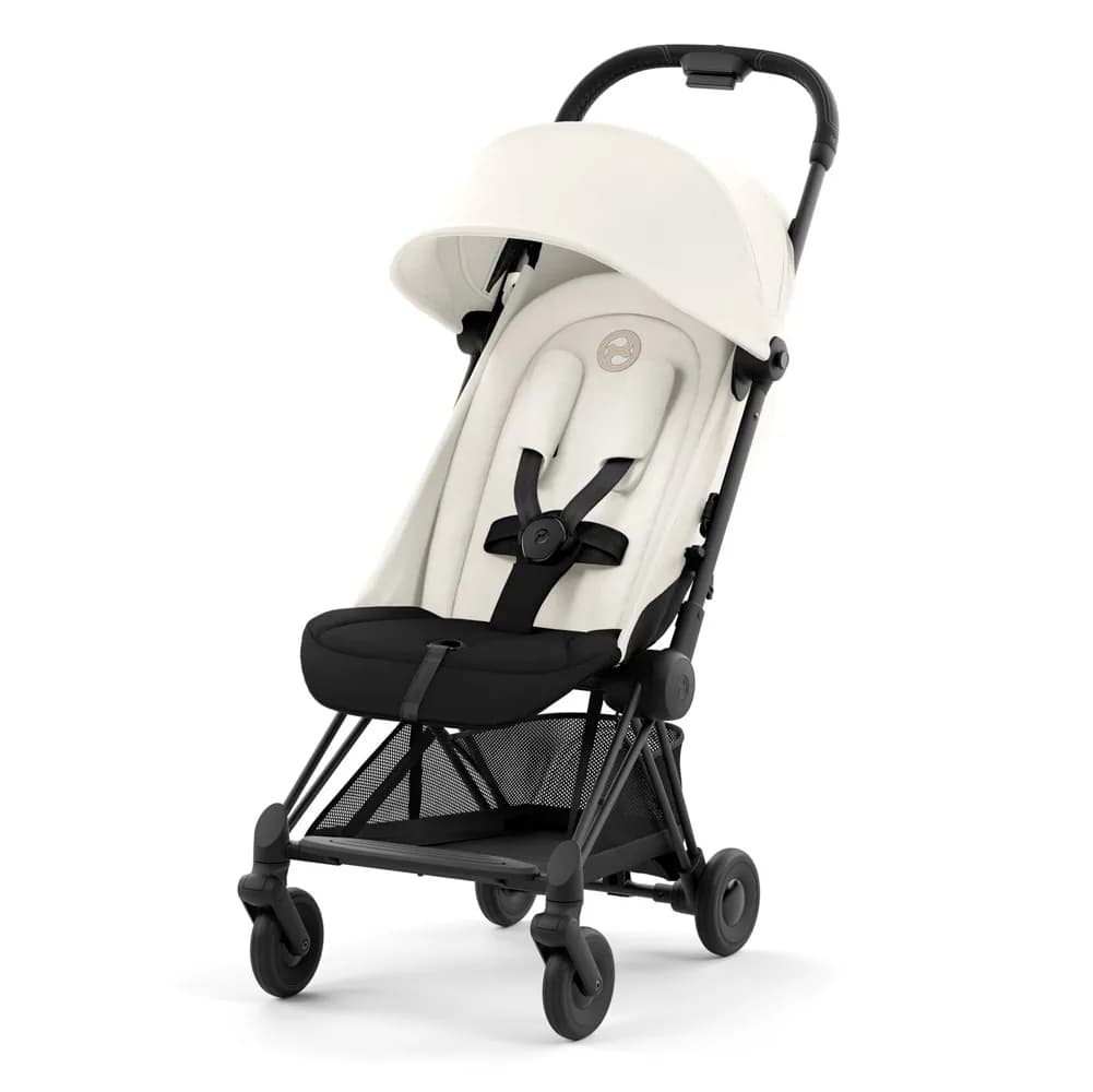 Коляска прогулочная Cybex Coya 2023 Matt Black 522004335 Off White фото 2