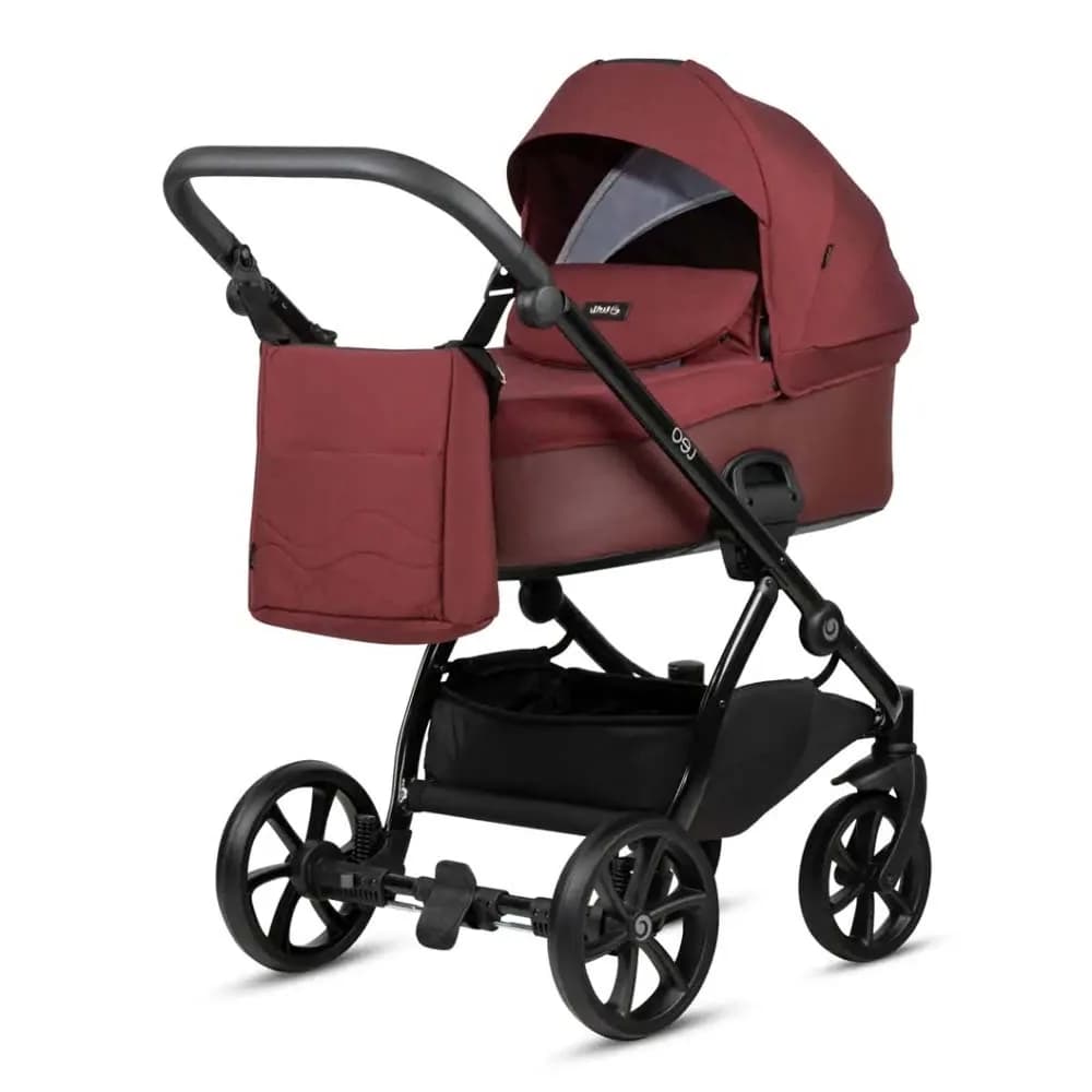Коляска універсальна 2в1 Tutis Leo 1222220 Burgundy фото 3