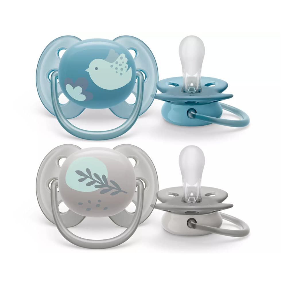 Пустышка Avent Ultra-Soft 6-18м 2шт SCF091/15