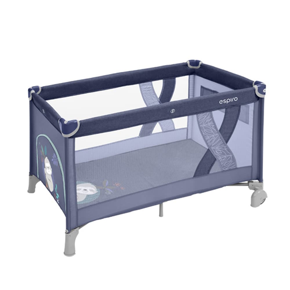 Кровать-манеж Espiro Simple 2022 03 Blue Кровать-манеж Espiro Simple 2022 03 Blue