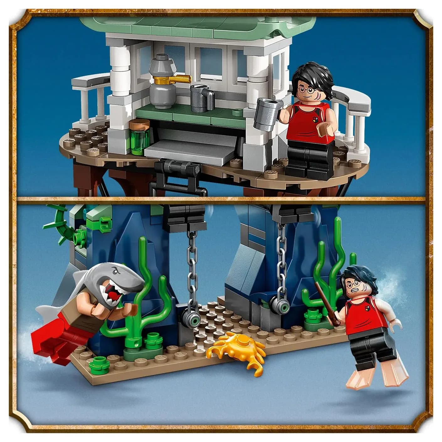 Конструктор Lego Harry Potter Трехколдовский турнир: Черное озеро 349дет 76420 фото 4