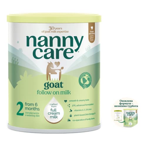 Смесь на основе козьего молока Nannycare-2 800г 1029036