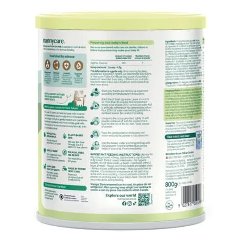Смесь на основе козьего молока Nannycare-2 800г 1029036 фото 3