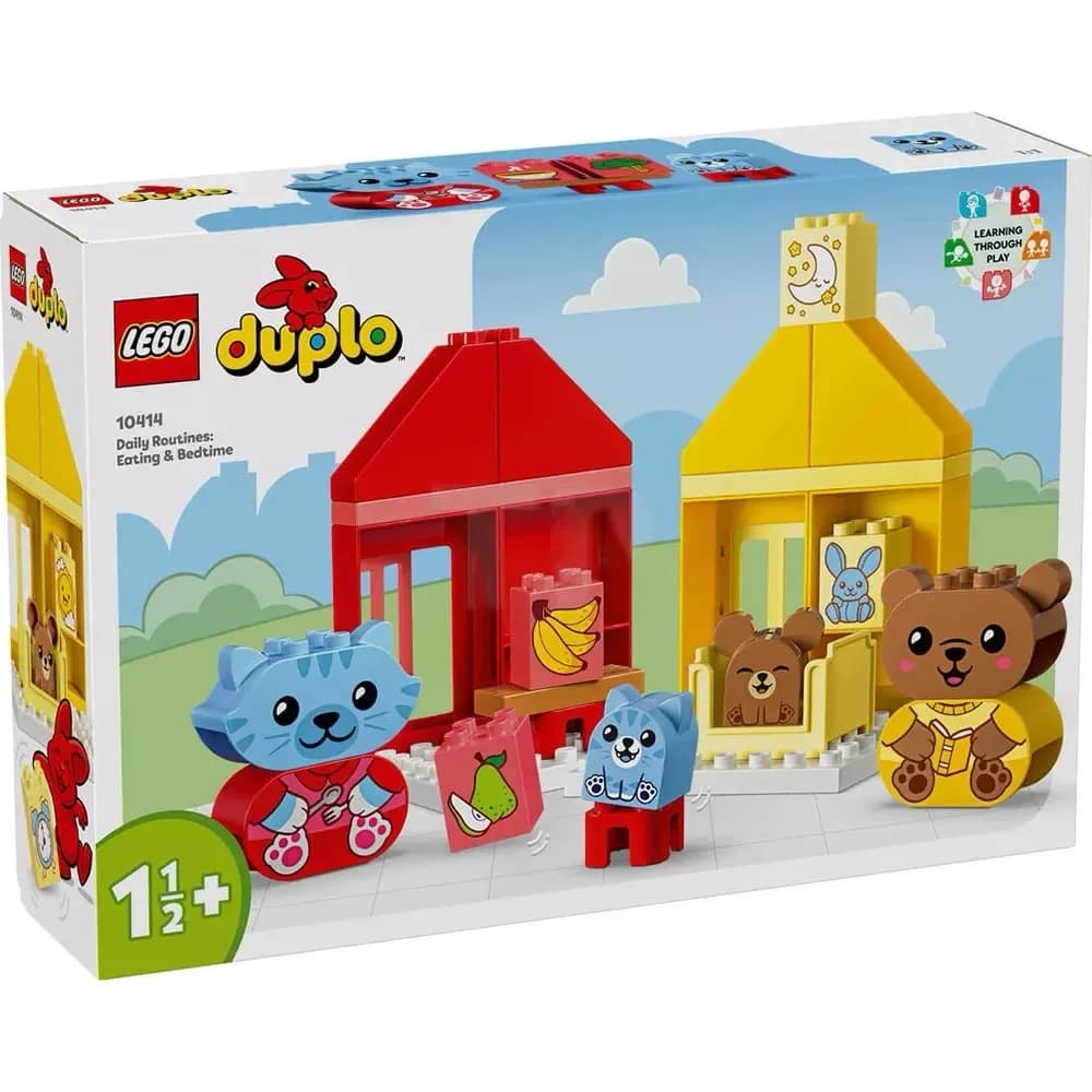 Конструктор Lego Duplo Мои первые повседневные процедуры: Время ужина и сна 28дет 10414 фото 2 Конструктор Lego Duplo Мои первые повседневные процедуры: Время ужина и сна 28дет 10414 фото 2