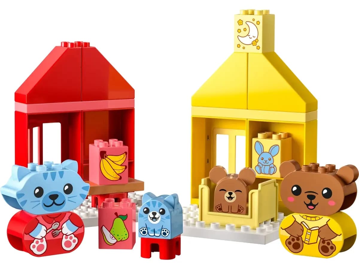 Конструктор Lego Duplo Мои первые повседневные процедуры: Время ужина и сна 28дет 10414 фото 5 Конструктор Lego Duplo Мои первые повседневные процедуры: Время ужина и сна 28дет 10414 фото 5