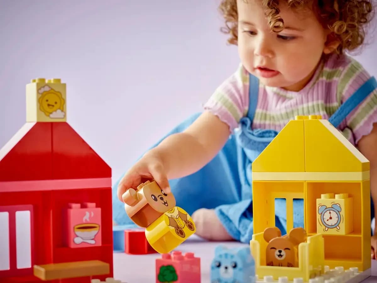 Конструктор Lego Duplo Мои первые повседневные процедуры: Время ужина и сна 28дет 10414 фото 4 Конструктор Lego Duplo Мои первые повседневные процедуры: Время ужина и сна 28дет 10414 фото 4